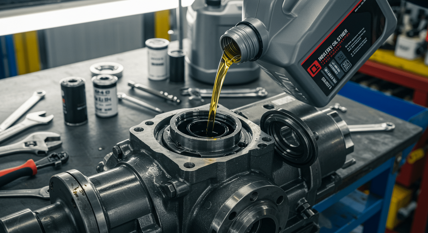 Cómo comprobar el nivel de aceite de una reductores de engranajes industrial 1 Cómo cambiar el aceite de la reductores de engranajes industrial - Cómo comprobar el nivel de aceite de la reductores de engranajes industrial -TANHON