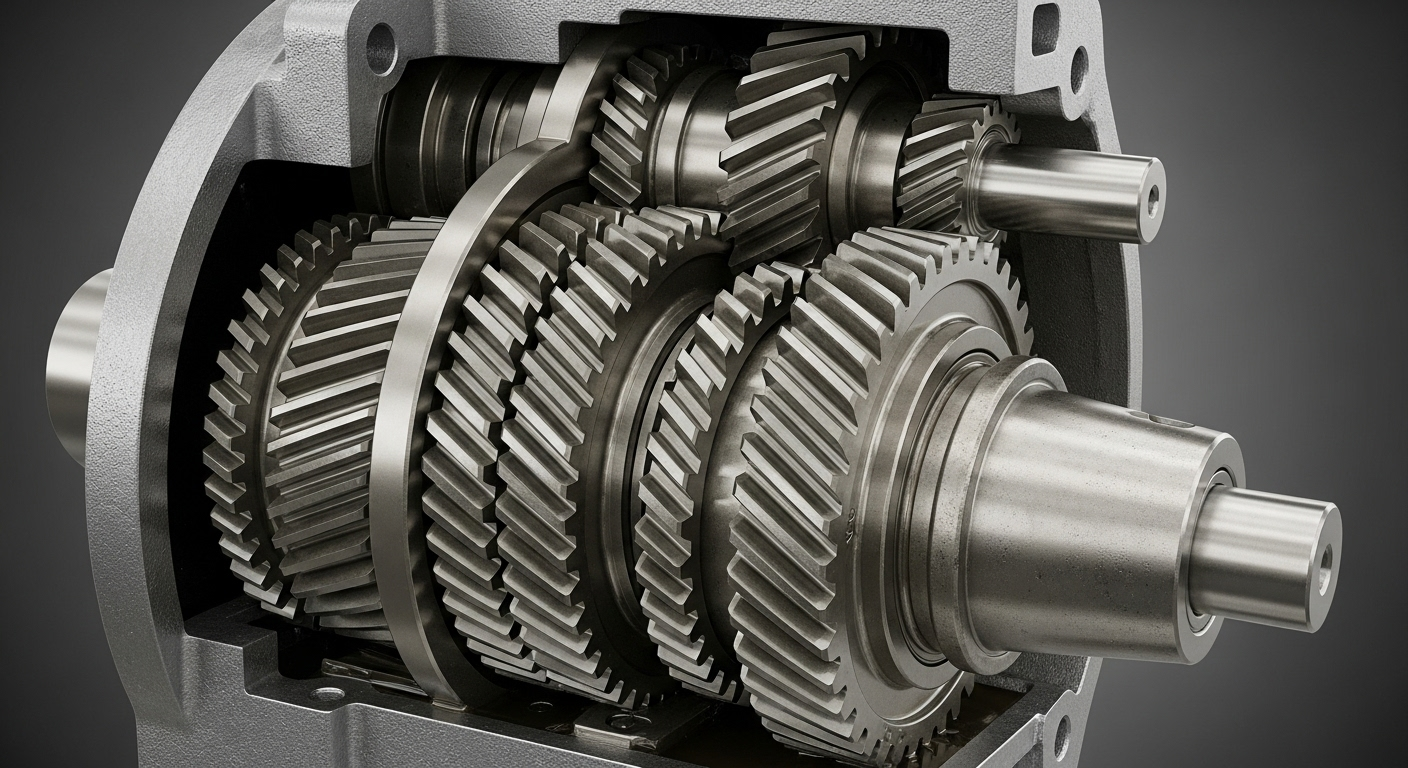 Qual é a eficiência da reductores de engrenagens cônicas helicoidais 4 Auto Projecto